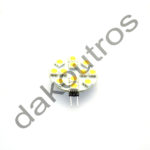 Λάμπες G4 15 Led με γυαλί - 30 - 12-%ce%ae-24-volt - Κάθετο Pin