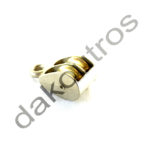 Μακαράδες γαλβανιζέ διπλοί σταθεροί - 19mm - 5mm