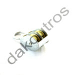 Μακαράδες γαλβανιζέ διπλοί με στριφτάρι - 19mm - 5mm