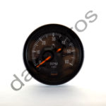 Στροφόμετρα μαύρα - 84mm