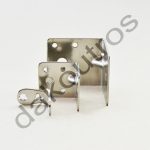 Γωνιές στήριξης ανοξείδωτες - 20mm - 20mm - 12mm