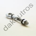 Μάπες με βίδα γαλβανιζέ - 75mm - 12mm